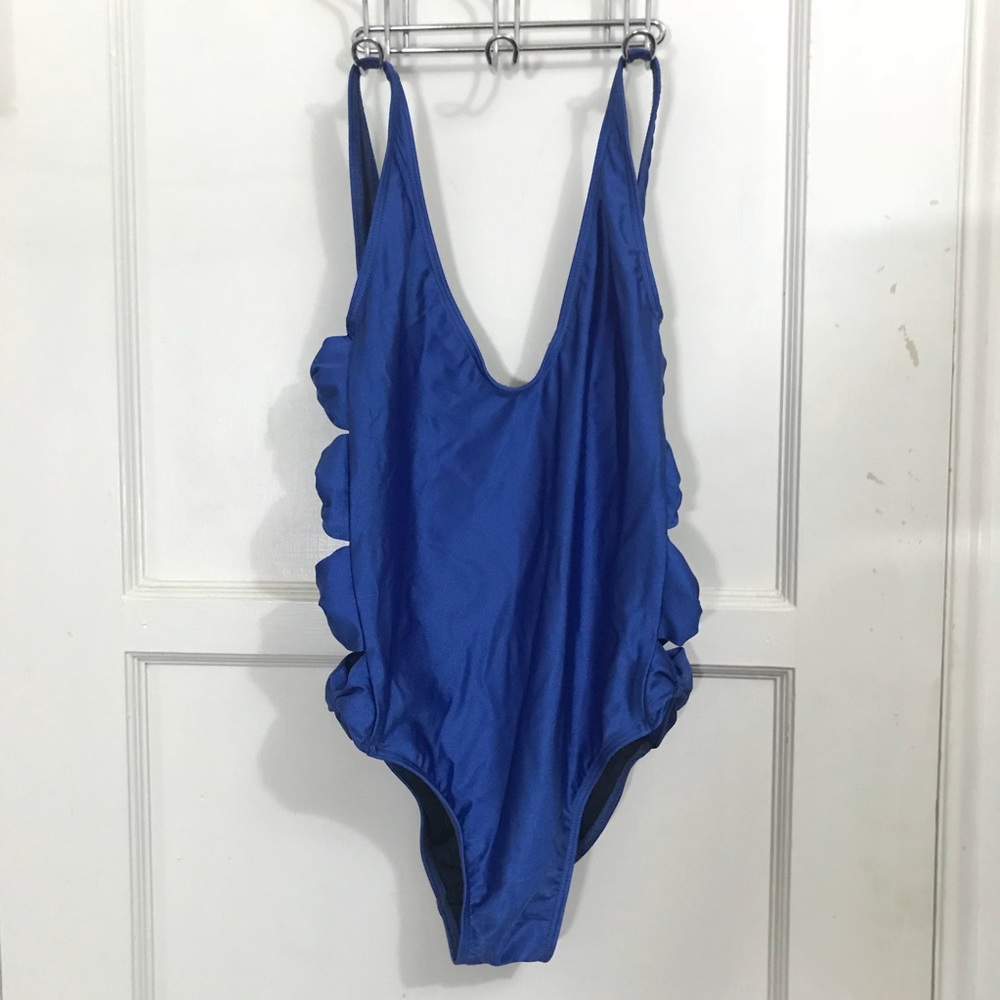 VTG ROYAL BLUE SWIMSUIT